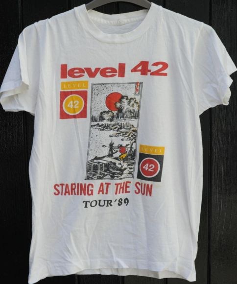 Vintage 1991 Level 42 Tour T-Shirt - トップス