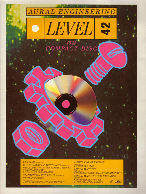 The Definitive Online Level 42 Collectors Resource Media